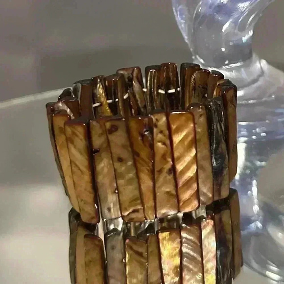 💟💎Vintage Abalone She’ll Bracelet - Picture 1 of 14